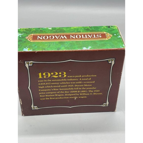 Vintage avon station wagon after shave wild country brown green 6fl oz READ - Picture 4 of 9